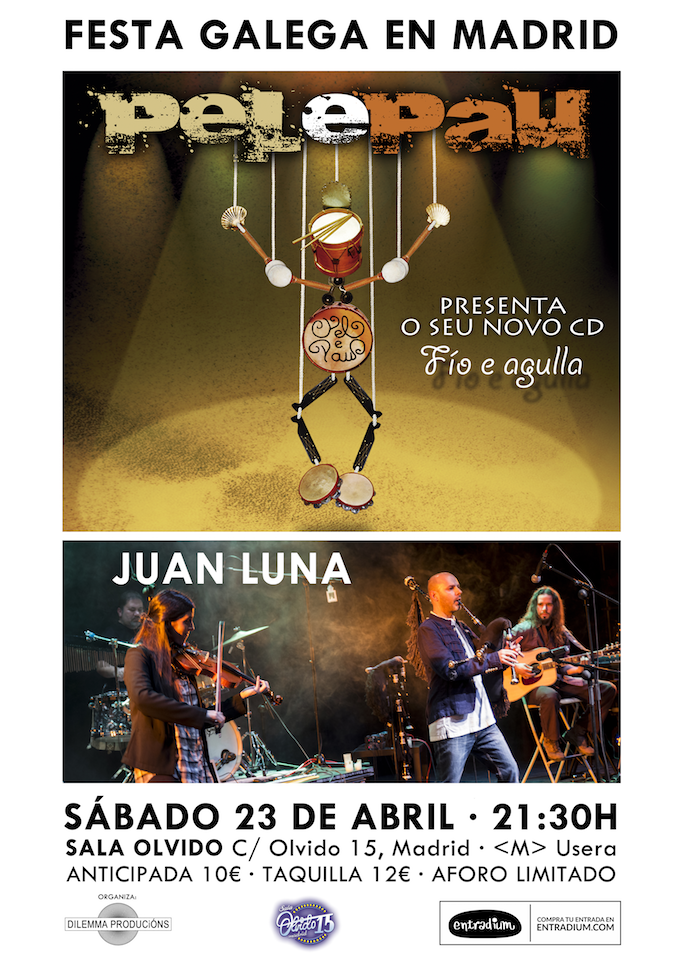 Juna Luna & Naia en concierto La Boca Club